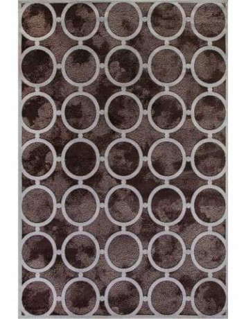 Ковёр SIERRA D713-BROWN-CREAM-STAN