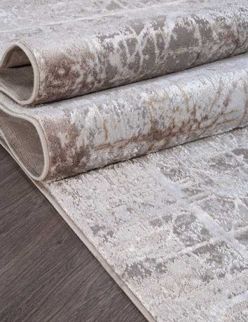 Турецкий ковер AJMAL-LP-323-CREAM-BROWN-STAN