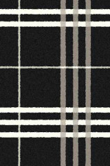 Прямоугольный ковер PLATINUM T642 BLACK