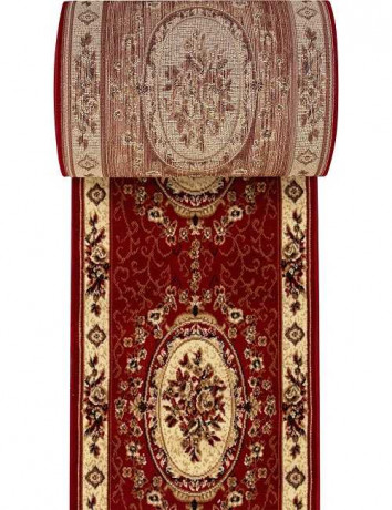 Ковровая тканная дорожка Диана 25 красный