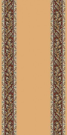 Ковровая тканная дорожка Диана 8 бежевый