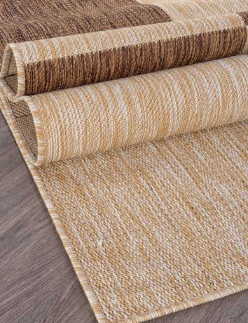 Ковёр VEGAS-S005-BEIGE-BROWN-STAN