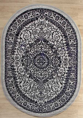 Турецкий ковер STYLE-ML002-035-NAVY-OVAL