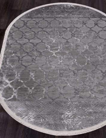 Турецкий ковер MOROCCO-NP-224-GREY-OVAL