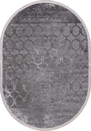 Турецкий ковер MOROCCO-NP-224-GREY-OVAL