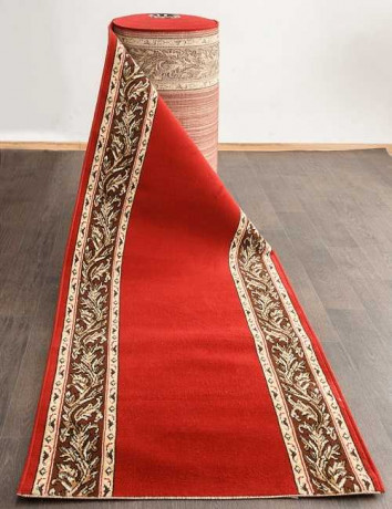 Ковровая тканная дорожка Диана 8 красный