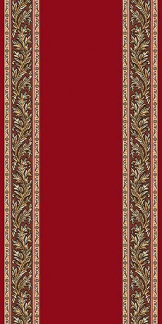 Ковровая тканная дорожка Диана 8 красный