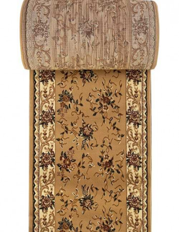 Ковровая тканная дорожка Диана 9 бежевый