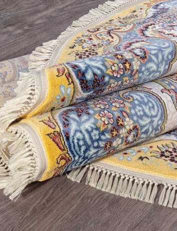 Ковёр ARAVIA-6807-YELLOW-OVAL