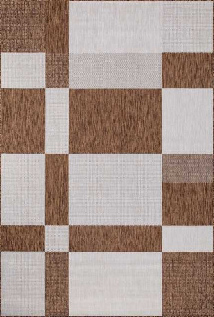 Ковёр VEGAS-S005-CREAM-BROWN-STAN