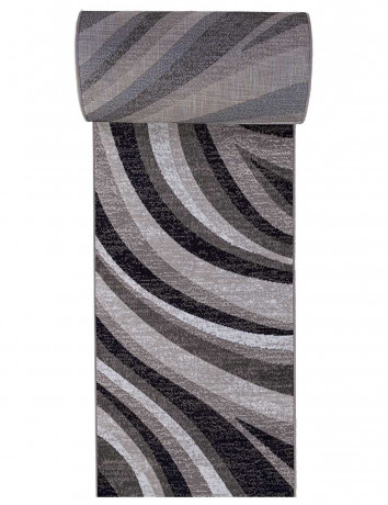 Ковровая тканная дорожка Диана 15 серый