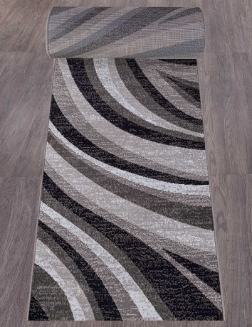 Ковровая тканная дорожка Диана 15 серый