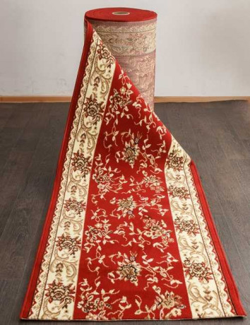 Ковровая тканная дорожка Диана 9 красный