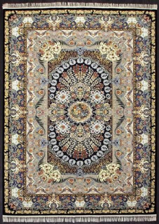 Иранский ковер SHIRAZ-GHOGHNOS-BROWN-STAN