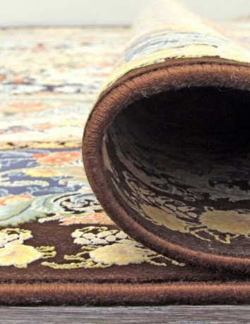 Иранский ковер SHIRAZ-GHOGHNOS-BROWN-STAN