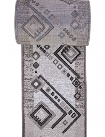 Ковровая тканная дорожка Диана 26 серый