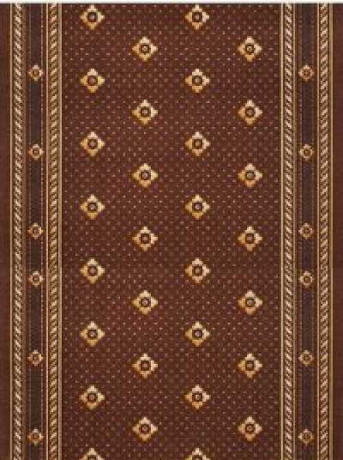 Дорожка паласная ''Плутон коричневый''