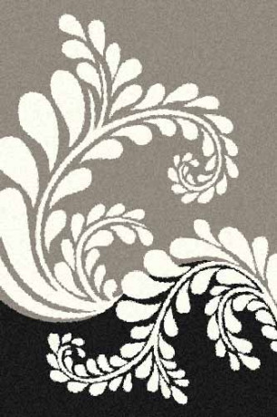 Прямоугольный ковер PLATINUM T125 GRAY