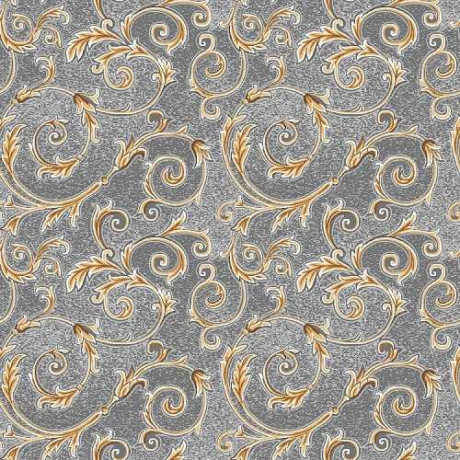 Паласное покрытие ''Вензель этюд Серый''