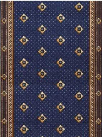 Дорожка паласная ''Плутон синий''