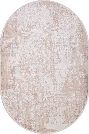 Турецкий ковер ALLURES-12216-CREAM-CREAM-OVAL