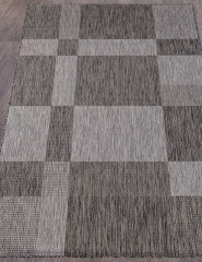 Ковёр VEGAS-S005-DARK-GRAY-STAN