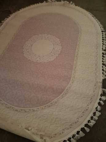 Турецкий ковер HUNKAR-7908-PINK-PINK-OVAL