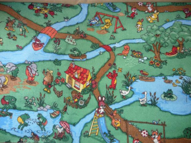 Детский палас ''Ручеек Зеленый''