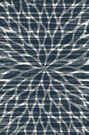 Прямоугольный ковер PLATINUM T626 NAVY-BLUE