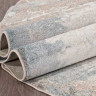 Ковёр NATUREL-D994-BEIGE-BLUE-OVAL