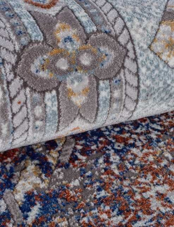 Турецкий ковер RIM-05711G-GREY-GREY-OVAL