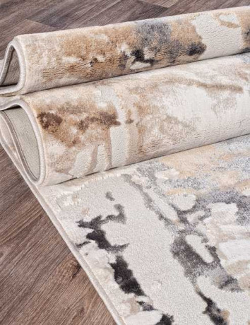 Турецкий ковер STAR-P277B-M-IVORY-D-GRAY-STAN