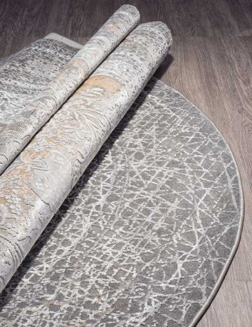 Турецкий ковер GRAND-34333-958-GREY-BROWN-OVAL