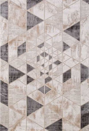 Турецкий ковер STAR-P563B-M-L-BEIGE-L-GRAY-STAN