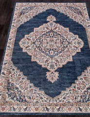Турецкий ковер ZEUS-0B2090-D-BLUE-IVORY-STAN