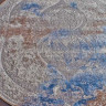 Турецкий ковер ARMINA-03879A-BLUE-BLUE-OVAL