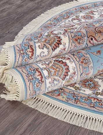 Ковёр ARAVIA-D158-BLUE-OVAL