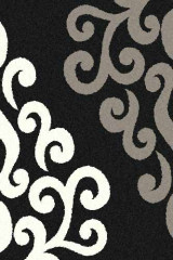 Прямоугольный ковер PLATINUM T628 BLACK