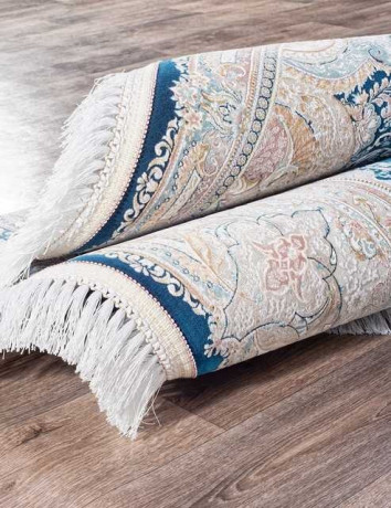 Иранский ковер FARSI 1500 144-DARK-BLUE-DAIRE