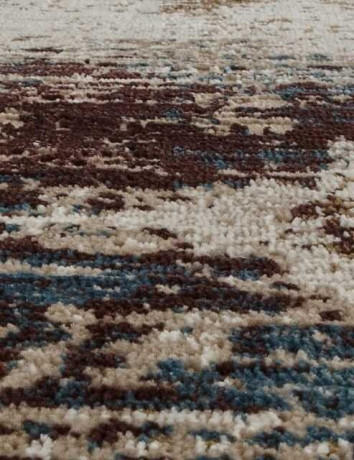 Турецкий ковер QUANTUM-03002B-BROWN-BROWN-OVAL