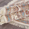 Ковёр ARAVIA-D158-CREAM-BLUE-OVAL