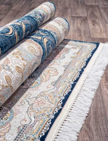 Иранский ковер FARSI 1500 144-DARK-BLUE-STAN