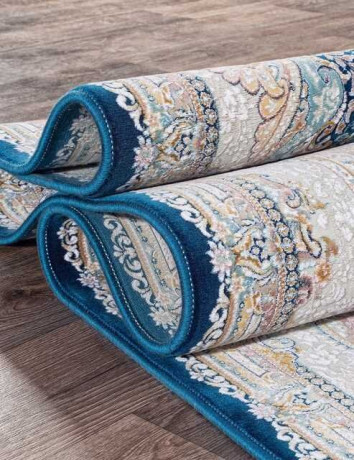 Иранский ковер FARSI 1500 144-DARK-BLUE-STAN