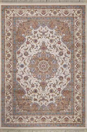 Ковёр ARAVIA-D158-CREAM-BLUE-STAN