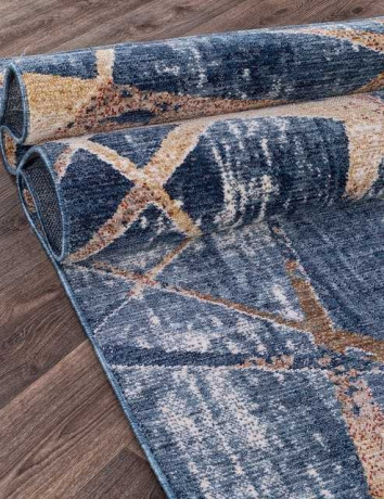 Турецкий ковер ZEUS-0B2497-BLUE-D-BLUE-STAN