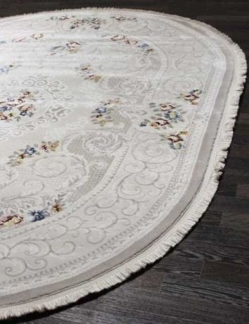 Турецкий ковер TRUVA-08325A-BEIGE-BEIGE-OVAL