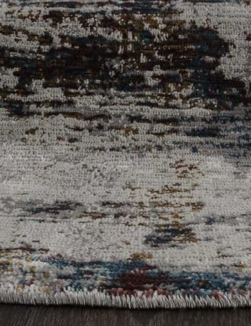 Турецкий ковер QUANTUM-03002G-GREY-GREY-OVAL