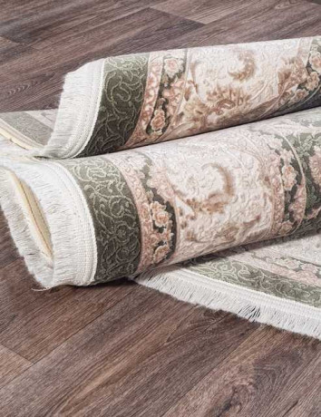 Иранский ковер NOYAN-8023-CREAM-OVAL