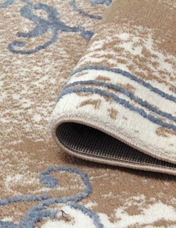 Турецкий ковер STYLE-Q5521-031-BLUE-OVAL