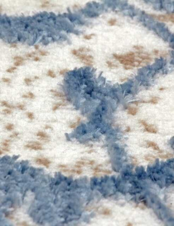 Турецкий ковер STYLE-Q5521-031-BLUE-OVAL